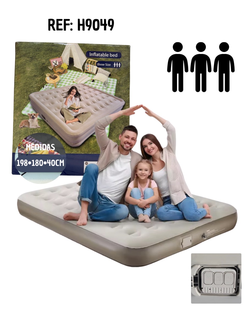 Colchón Inflable Familiar H9049